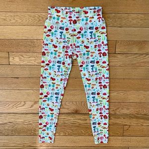 Magic Mushroom Yoga Leggings